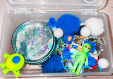 Load image into Gallery viewer, Mini mix up sensory kits- Space, Dinosaur, Critters, Construction

