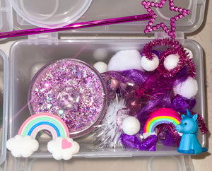 Mini mix up Sensory Kits- Fairy, Baby, Princess, Unicorn
